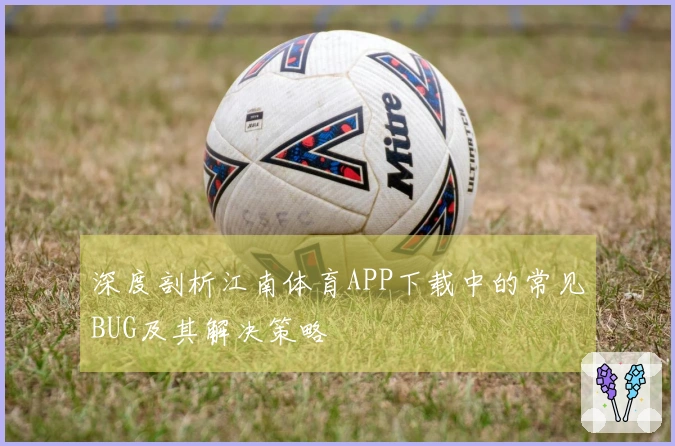 深度剖析江南体育APP下载中的常见BUG及其解决策略